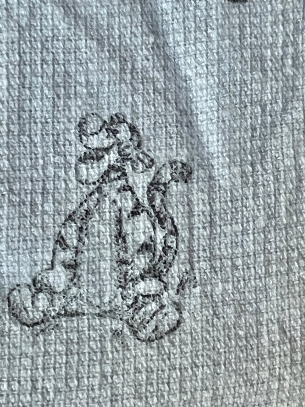 Disney Winnie The Pooh Black & White Graphic Tea Towel 24"x16" Terrycloth - Picture 5 of 9